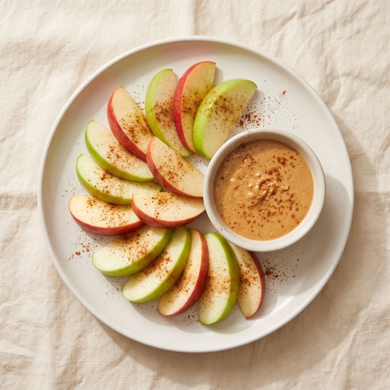 Apple Slices with Peanut Butter
