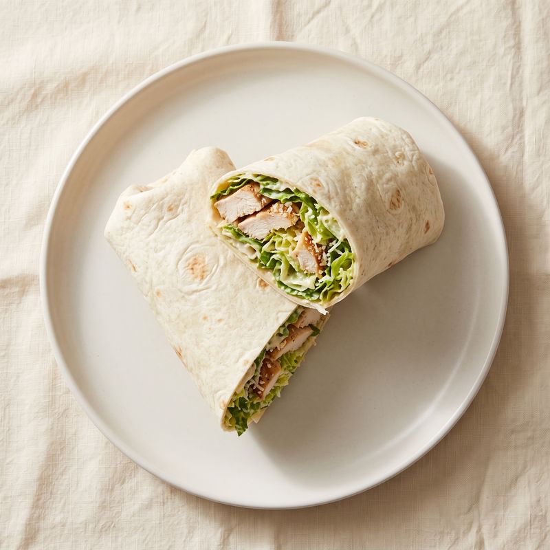 Chicken Caesar Wraps