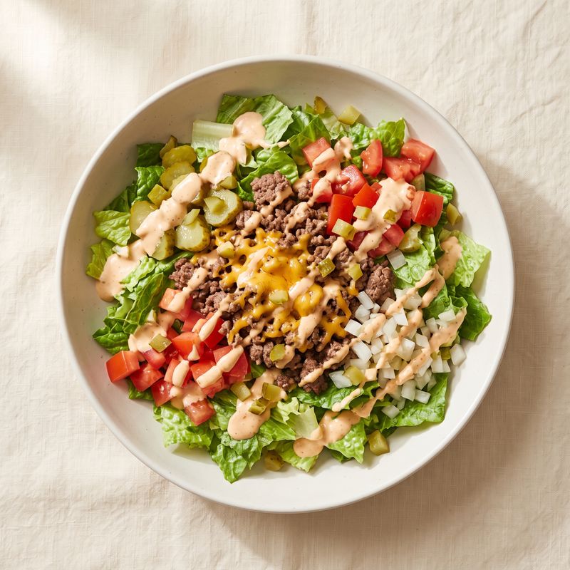 Cheeseburger Bowls with Special Sauce