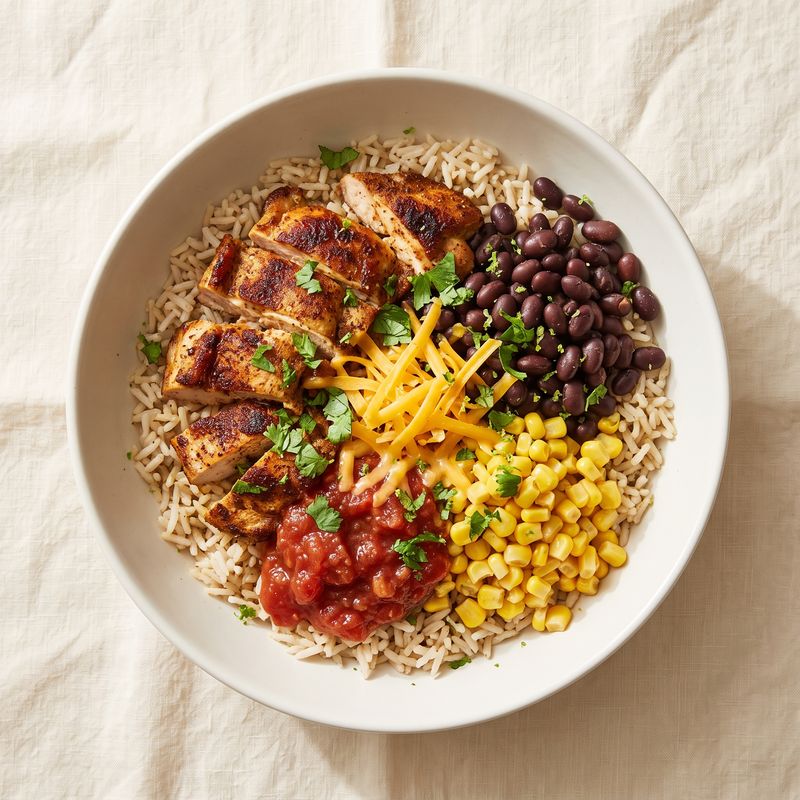 Chicken Burrito Bowls