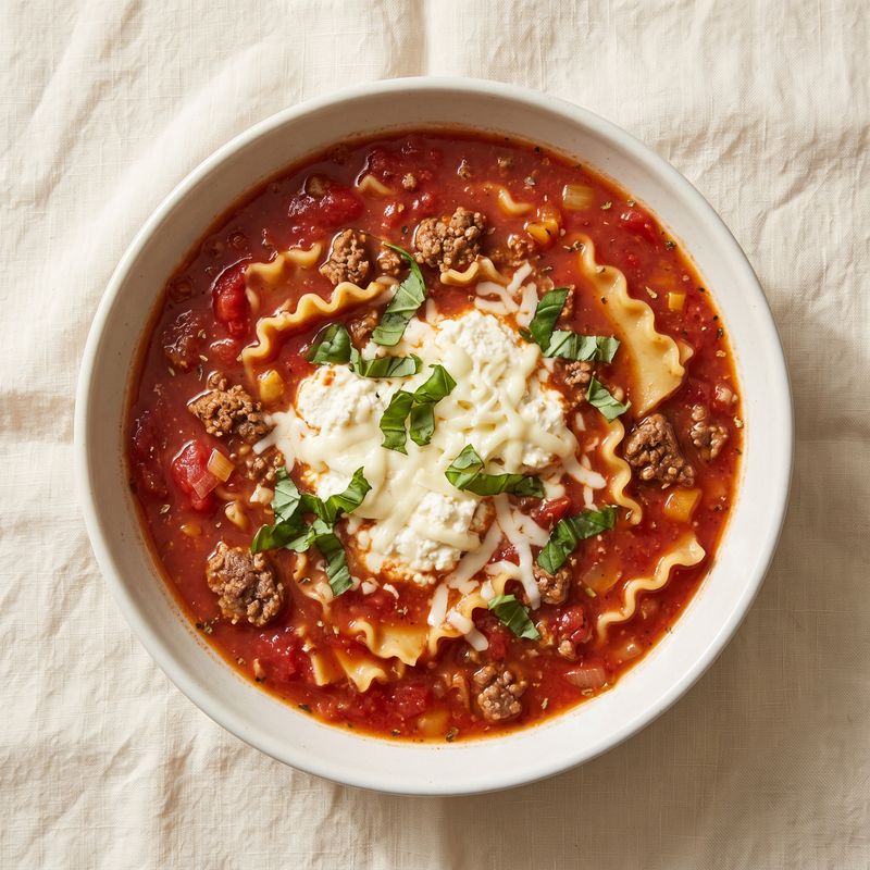 Lasagna Soup