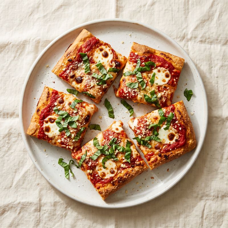 Sheet-Pan Margherita Pizza