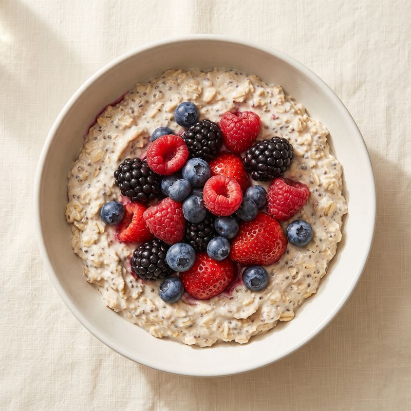 Berry Overnight Oats