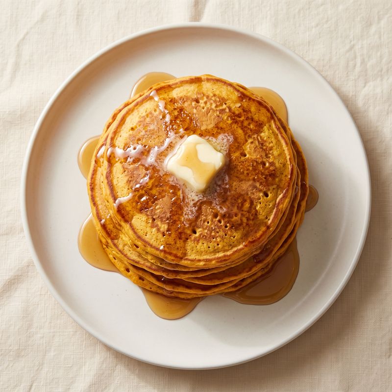 Fluffy Pumpkin Pancakes