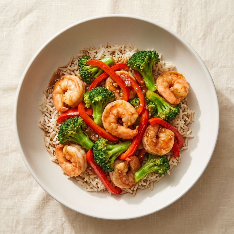 Shrimp & Broccoli Stir-Fry