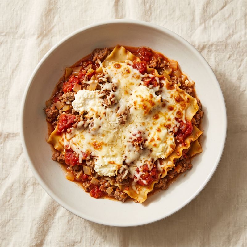 Easy One-Skillet Lasagna