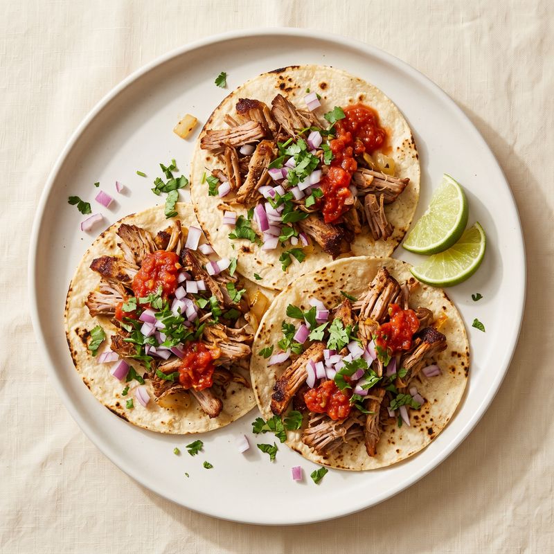 Slow-Cooker Pork Carnitas Tacos